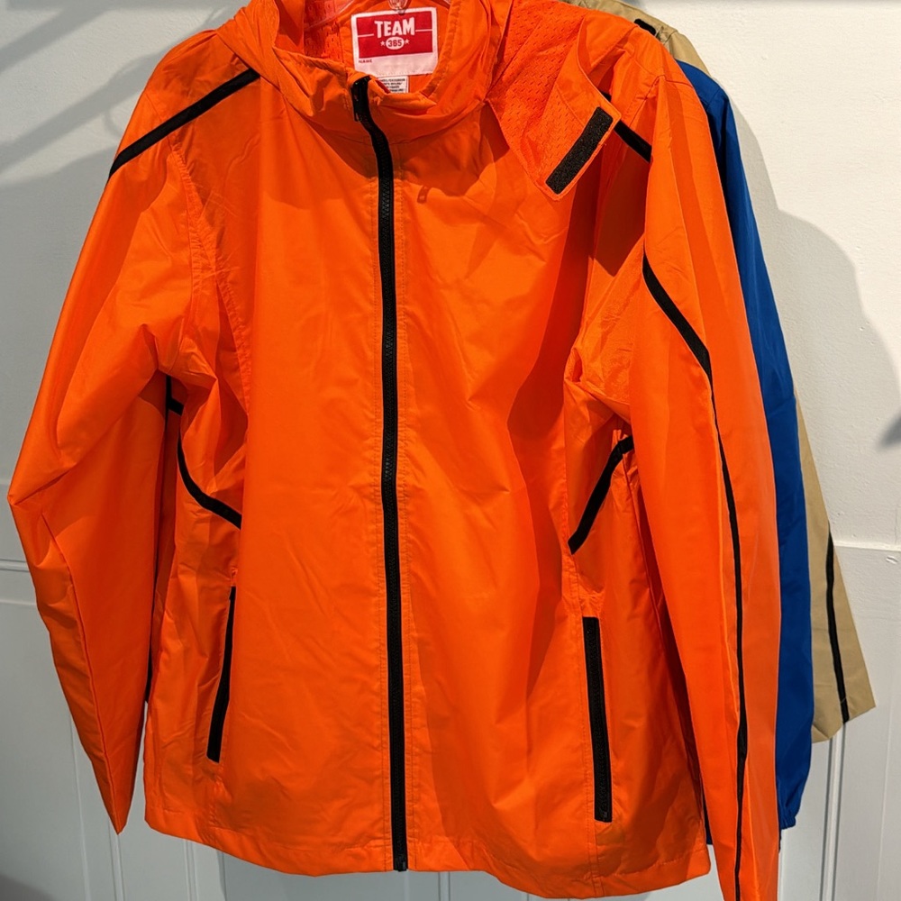 Orange new jacket size meduim